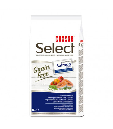 Picart Select Grain Free Salmón 10kg - Sin Cereales